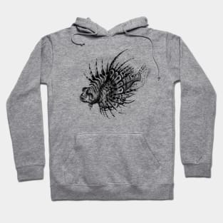 Ink Lionfish Hoodie